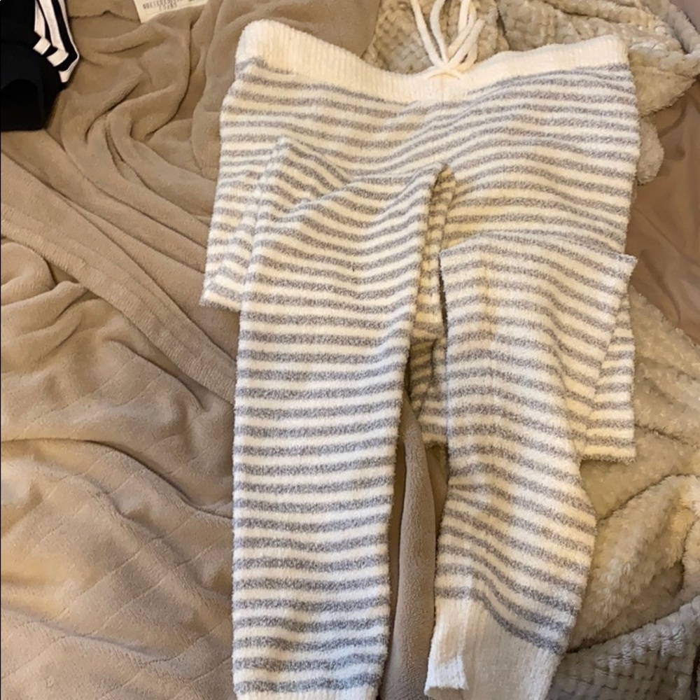 Flannel leggings